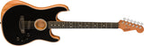 กีต้าร์โปร่งไฟฟ้า Fender American Acoustasonic Stratocaster Black