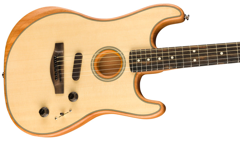 กีต้าร์โปร่งไฟฟ้า Fender American Acoustasonic Stratocaster