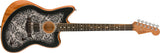 Fender Limited Edition American Acoustasonic Jazzmaster Black Paisley