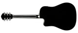 กีต้าร์โปร่ง Fender FA-125CE Dreadnought Black