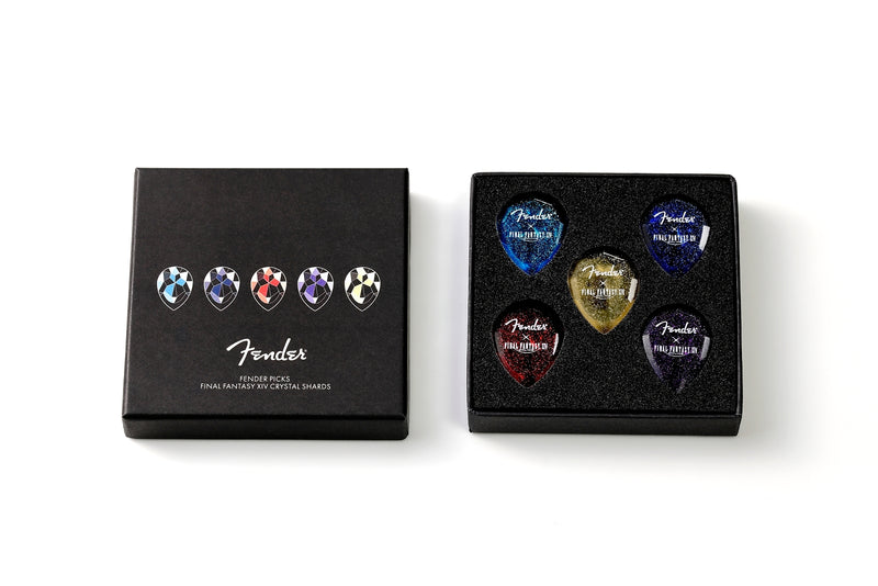 ปิ๊กกีต้าร์ Fender Picks Final Fantasy XIV Crystal Shards