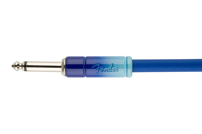 สายแจ็คกีต้าร์ Fender Ombré Instrument Cables Belair Blue