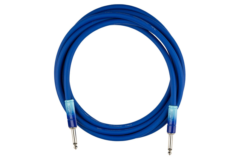 สายแจ็คกีต้าร์ Fender Ombré Instrument Cables Belair Blue