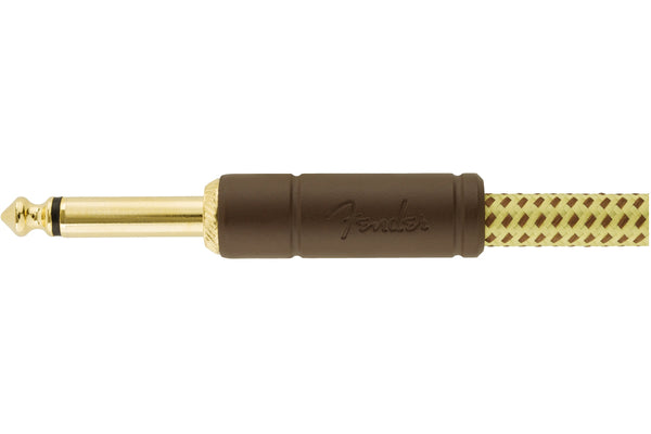 Fender Deluxe Series Instrument Cable, Tweed (ตรง-ตรง)