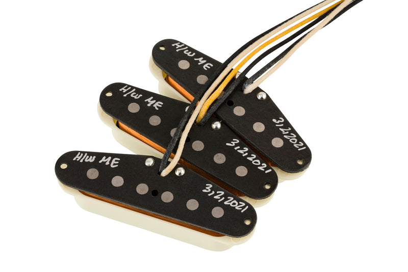 ปิ๊กอัพกีต้าร์ Fender Custom Shop Hand-Wound ’60/’63 Strat Pickup Set