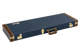 กล่องเคสกีต้าร์ไฟฟ้า Fender Classic Series Wood Case Strat/Tele, Navy Blue