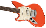 กีต้าร์ไฟฟ้า Fender Kurt Cobain Jag-Stang Left-Hand Fiesta Red