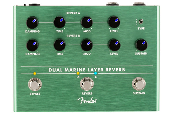 เอฟเฟคกีต้าร์ไฟฟ้า Fender Dual Marine Layer Reverb