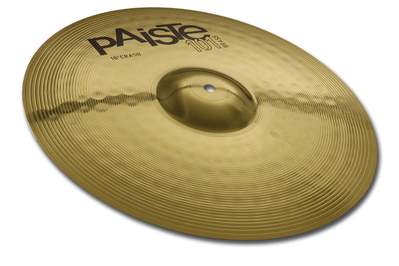 ฉาบ แฉ แคลช Paiste 101 Brass Crash สำหรับกลองชุด ราคาพิเศษ