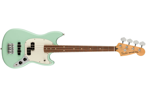 เบสไฟฟ้า Fender Mustang PJ Short-Scale Bass Surf Green