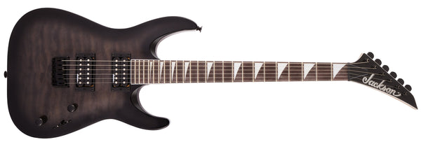 กีต้าร์ไฟฟ้า Jackson JS Series Dinky Arch Top JS32Q DKA HT Transparent Black Burst