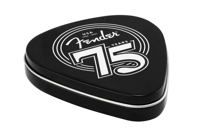 ปิ๊กกีต้าร์ Fender 75th Anniversary Pick Tin - 18 count