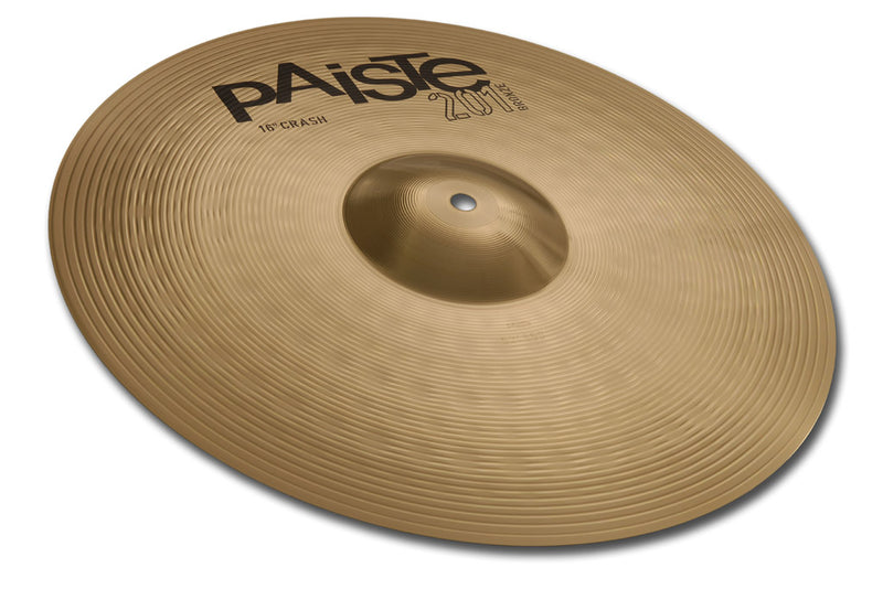 ฉาบ แฉ แคลช Paiste 201 Bronze Crash สำหรับกลองชุด ราคาพิเศษ