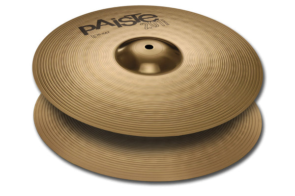 ฉาบ แฉ ไฮแฮท Paiste 201 Bronze Hi-Hat สำหรับกลองชุด ราคาพิเศษ