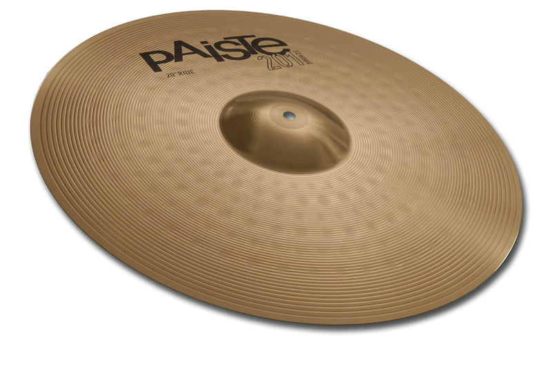 ฉาบ แฉ ไรด์ Paiste 201 Bronze Ride สำหรับกลองชุด ราคาพิเศษ