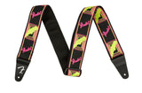 สายสะพายกีต้าร์ Fender Neon Monogrammed Strap