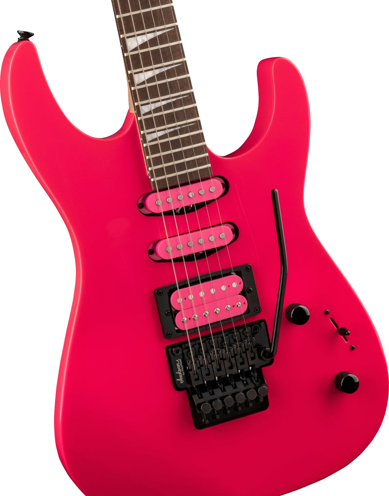 กีต้าร์ไฟฟ้า Jackson X Series Dinky DK3XR HSS Neon Pink