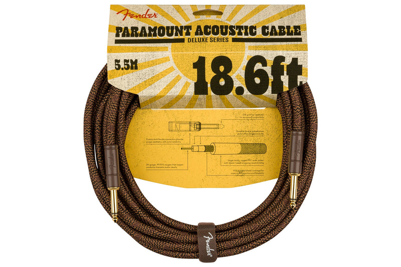 สายแจ็คกีต้าร์โปร่ง Fender Paramount Acoustic Instrument Cables