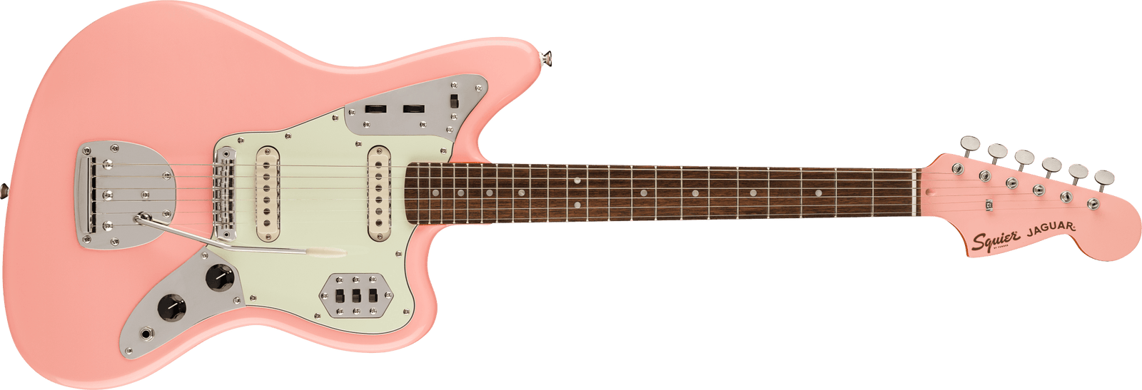 ギター Squier FSR classic vibe 60s Jaguar Squier by Fender FSR Classic Vibe '60s Jaguar - Charcoal Frost