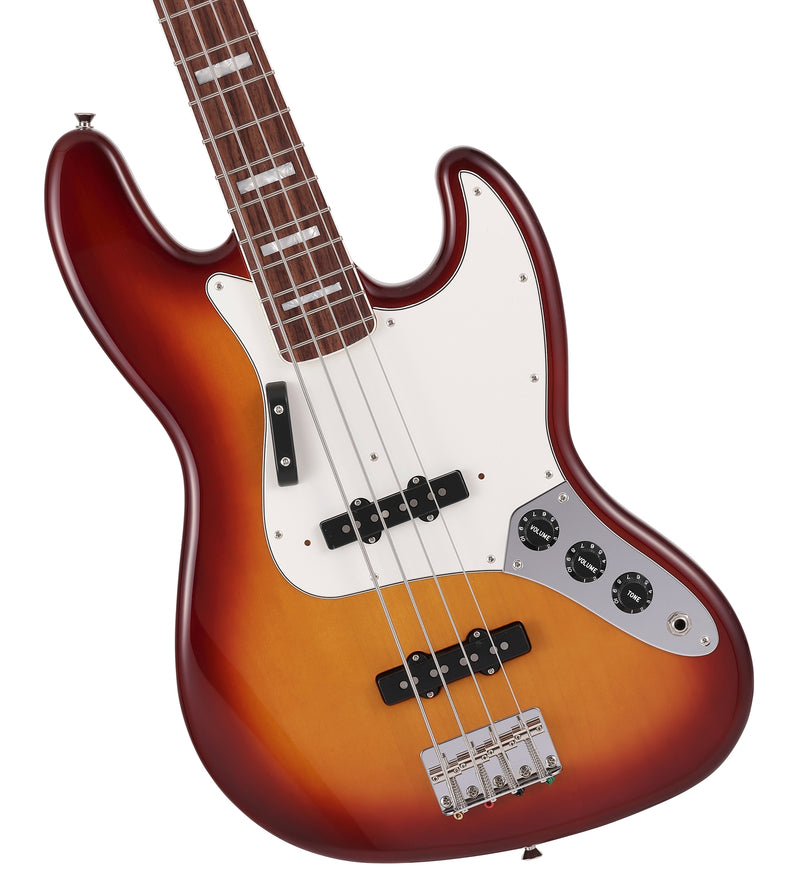 Fender Made in Japan Limited International Color Jazz Bass Sienna Sunburst