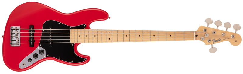 เบสไฟฟ้า Fender Made In Japan Hybrid II Jazz Bass V Modena Red