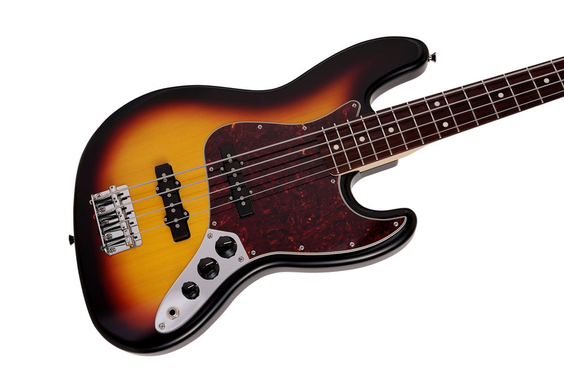 Fender Made in Japan Junior Collection Jazz Bass 3-Color Sunburst