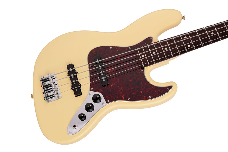 Fender Made in Japan Junior Collection Jazz Bass Satin Vintage White