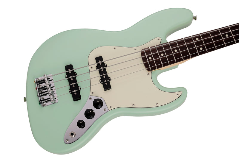 Fender Made in Japan Junior Collection Jazz Bass Satin Surf Green