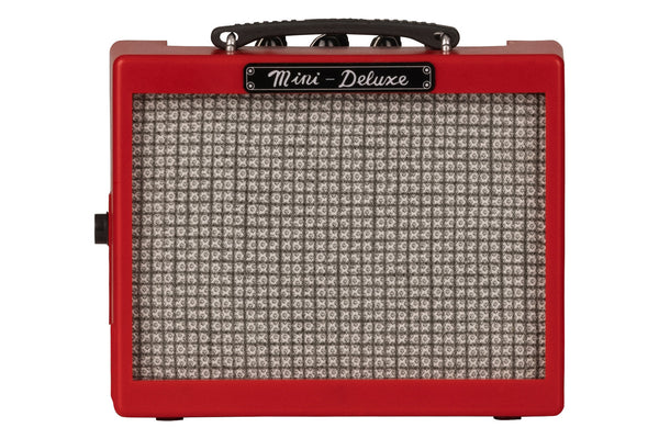แอมป์กีต้าร์ไฟฟ้า ตัวเล็ก Fender Mini Deluxe Amp, Red
