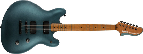 กีต้าร์ไฟฟ้า Squier Contemporary Active Starcaster Gunmetal Metallic