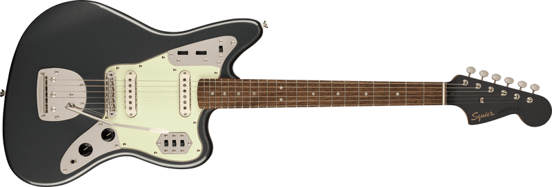 กีต้าร์ไฟฟ้า Squier FSR Classic Vibe '60s Jaguar Charcoal Frost Metallic