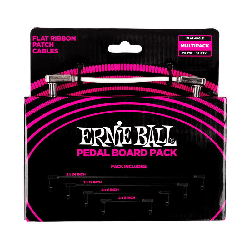 สายแจ็คกีต้าร์ Ernie Ball Flat Ribbon Patch Cable