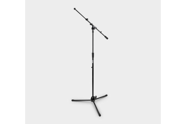 On Stage MS9701TB+Heavy-Duty Tele-Boom Mic Stand