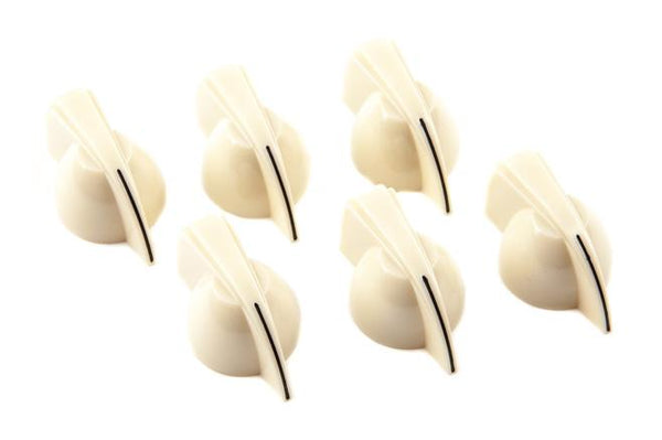 ปุ่มฝาครอบวอลลุ่มแอมป์ Fender Chicken Head Amplifier Knobs Cream