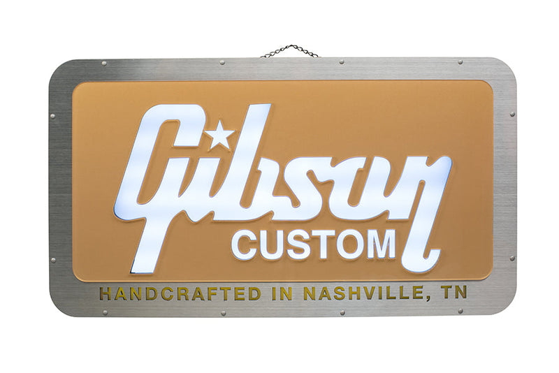 ป้ายไฟ Gibson Custom LED Sign