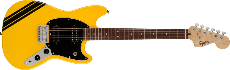 กีต้าร์ไฟฟ้า Squier FSR Bullet Competition Mustang HH Graffiti Yellow