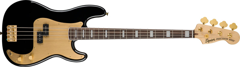 เบสไฟฟ้า Squier 40th Anniversary Precision Bass, Gold Edition, Black