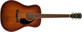 กีต้าร์โปร่ง Fender Paramount PD-220E Dreadnought Aged Cognac Burst