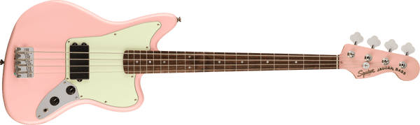 เบสไฟฟ้า Squier FSR Affinity Series Jaguar Bass H Shell PInk