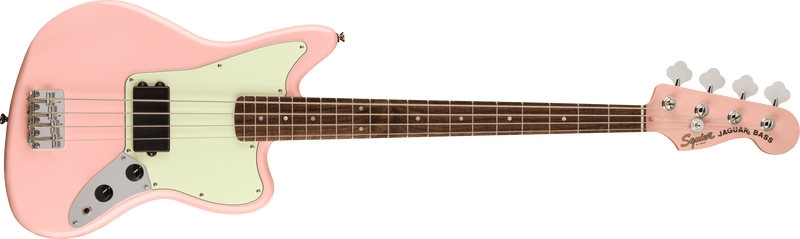 เบสไฟฟ้า Squier FSR Affinity Series Jaguar Bass H Shell PInk