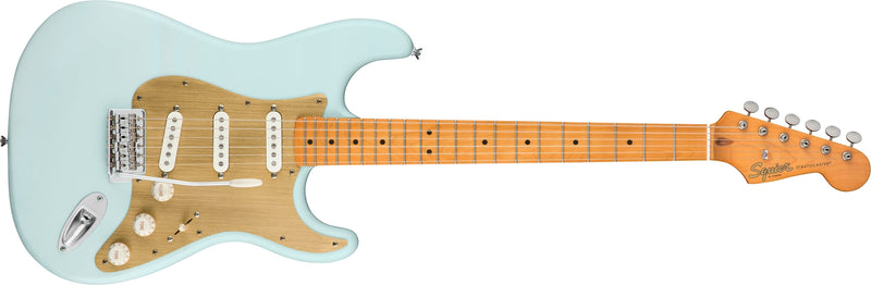 Squier 40th Anniversary Stratocaster, Vintage Edition, Satin Sonic Blue