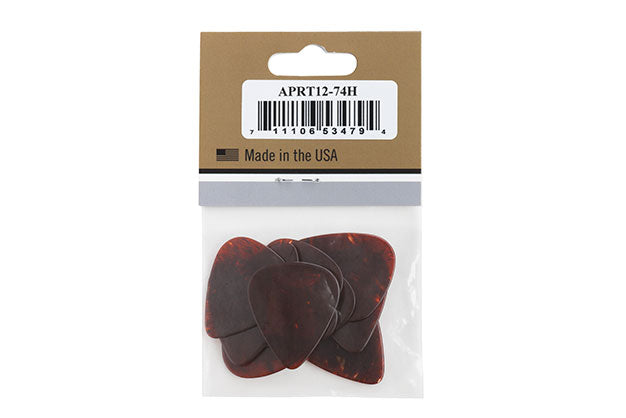 ปิ๊กกีต้าร์ Gibson Tortoise Picks, 12 Pack (12 ตัว)