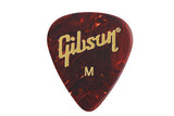 ปิ๊กกีต้าร์ Gibson Tortoise Picks, 12 Pack (12 ตัว)