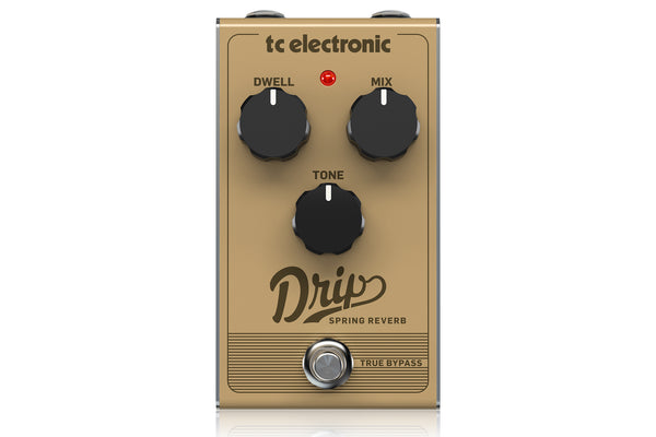 เอฟเฟคกีต้าร์ไฟฟ้า เสียงรีเวิร์บ TC Electronic Drip Spring Reverb