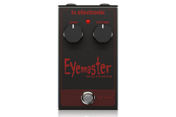 เอฟเฟคกีต้าร์ไฟฟ้า เสียงแตก TC Electronic Eyemaster Metal Distortion