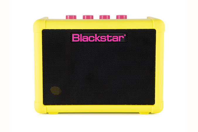 แอมป์กีต้าร์ไฟฟ้า ตัวเล็ก Blackstar Fly 3 Neon Yellow