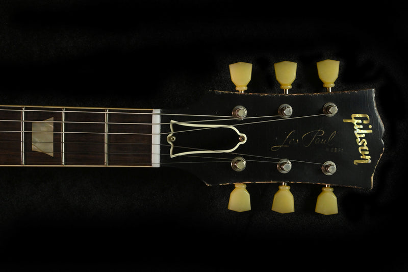 Gibson 1957 Les Paul Standard Gold Top Faded Cherry Back Murphy Aged Heavy Aged