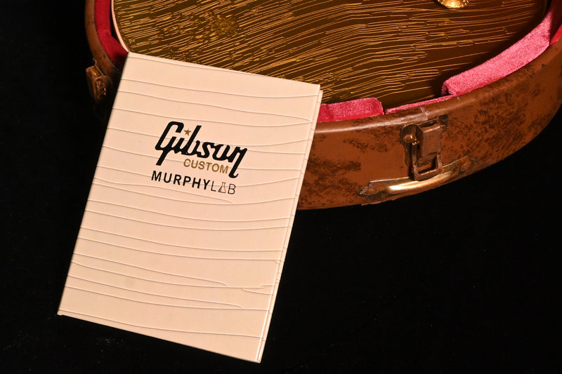 Gibson 1957 Les Paul Standard Gold Top Faded Cherry Back Murphy Aged Heavy Aged