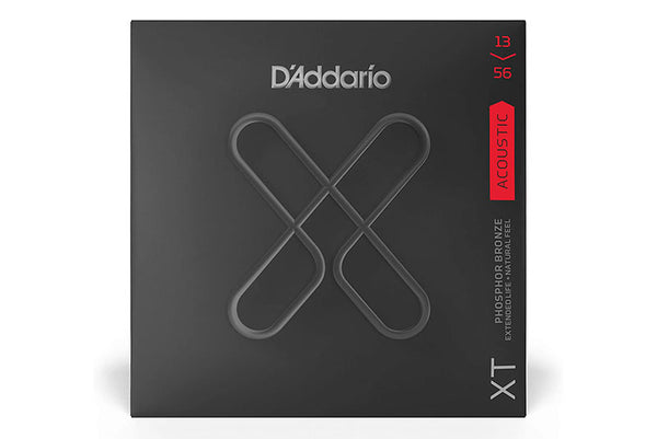 สายกีต้าร์โปร่ง DADDARIO ACOUSTIC STRING XT PHOSPHOR BRONZE MEDIUM 13-56