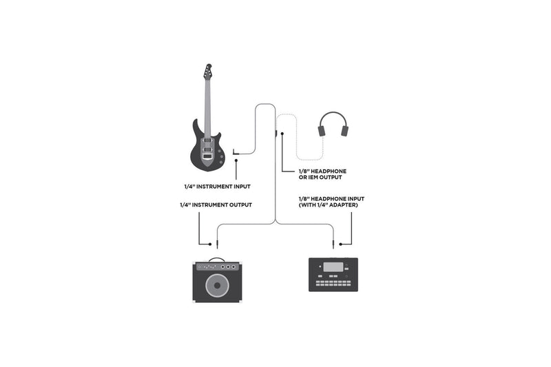 Ernie Ball Instrument And Headphone Cable